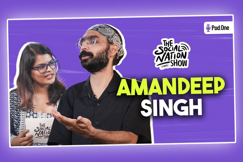 FI for Amandeep - Social Nation Amandeep Singh Khayal poet storyteller poetry content creator storytelling the social nation show podcast