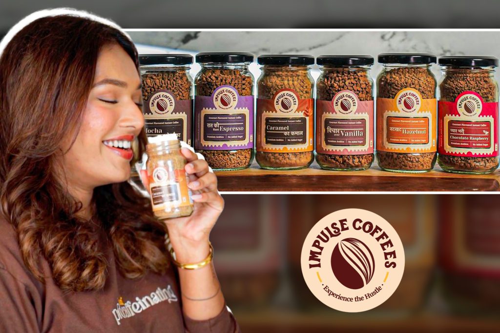 FI for Sarah Sarosh - Social Nation World Coffee Day Sarah Sarosh Impulse Coffees Caramel ka kamaal business brand content creator entrepreneur
