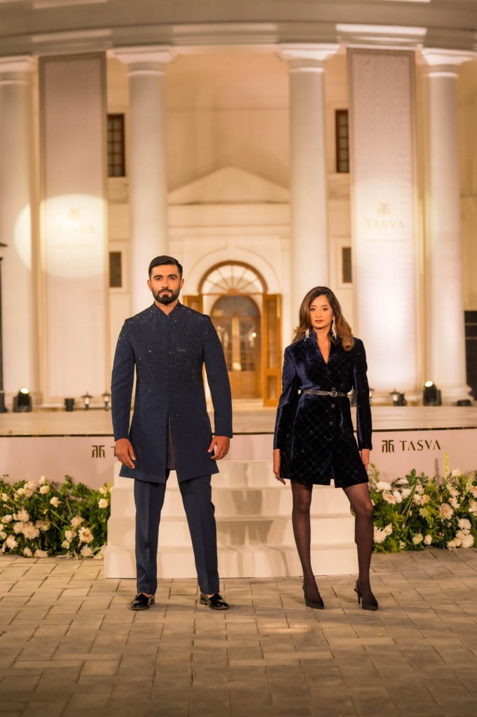 IMG-20241014-WA0018 - Social Nation Manav Chhabra And Unnati Malharkar Tasva show fashion walk menswear women outfit content creators influencers
