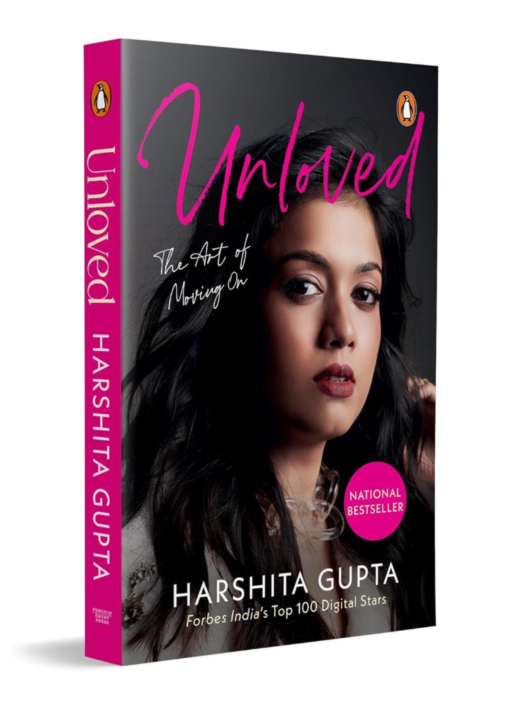 715Nltki5cL._SL1500_ - Social Nation Harshita Gupta soharshi content creator influencer author debut novel unloved art of moving on heartbreak healing national bestseller Amazon Penguin