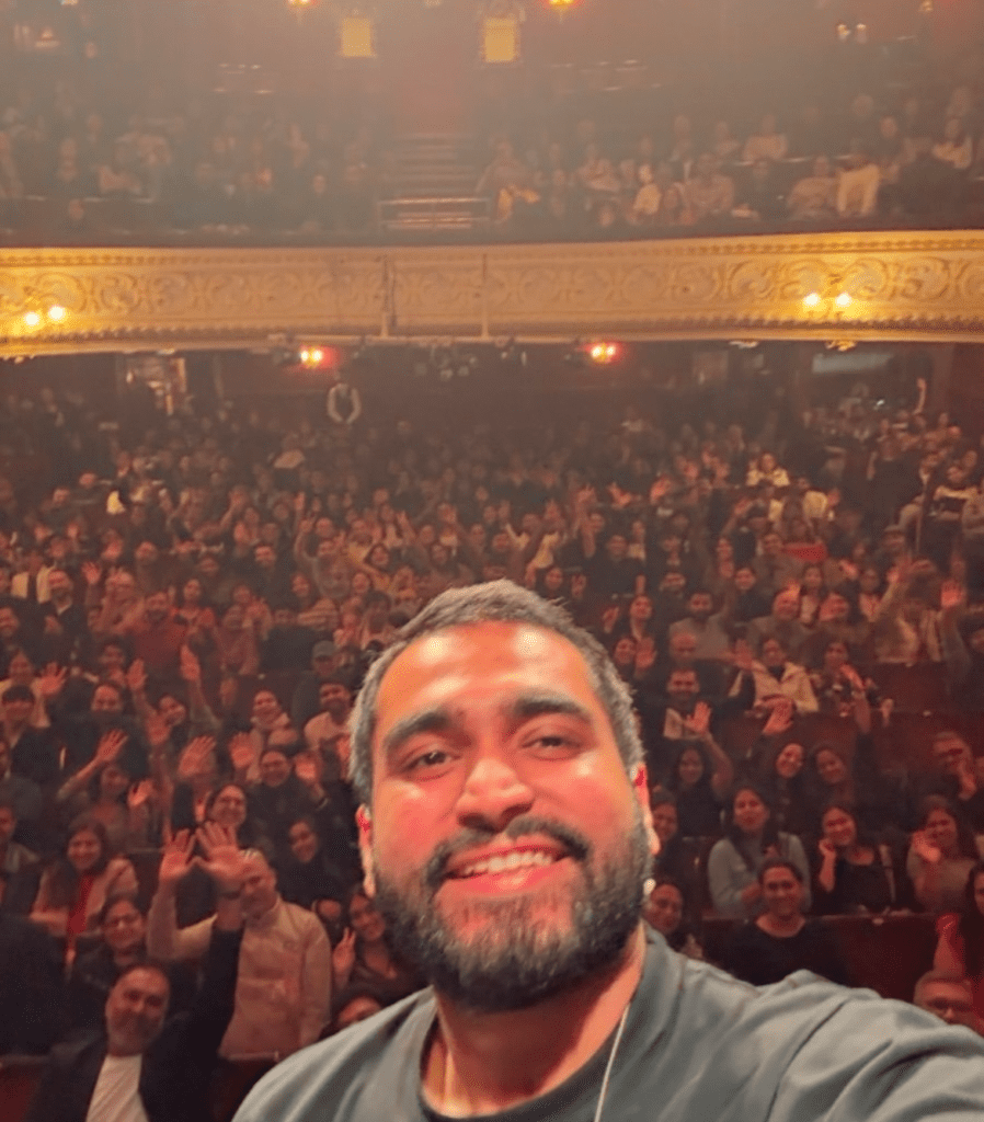 viraj ghelani content creator comedian Gujarati stand-up shows Royal Opera House Mumbai tickets sold-out london