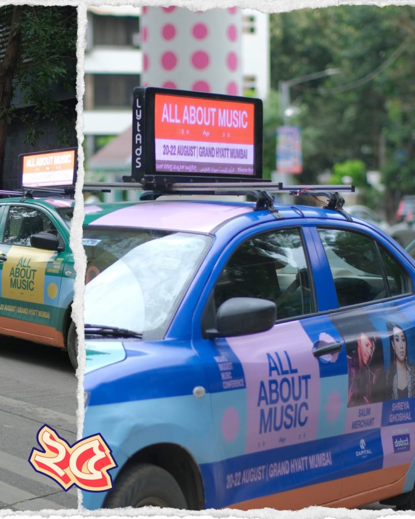 All roads lead to AAM!AAM cabs spreading the buzz through every corner of the city.🗓 20–22 Augu (2) - Social Nation