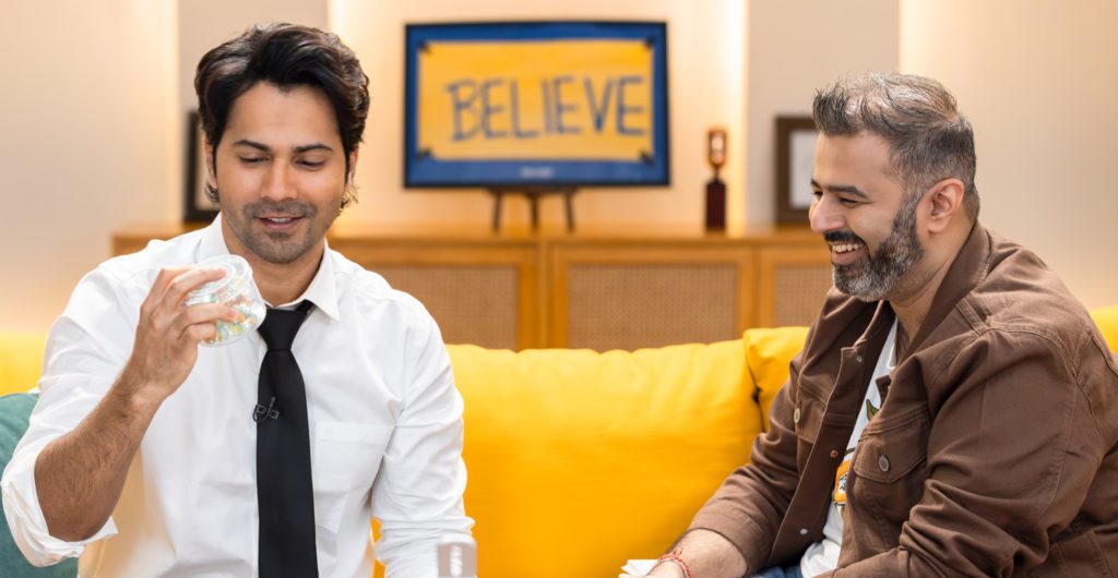 VD3 - Social Nation Discover A New Side of Varun Dhawan As He Sits Down For A Candid Chat On "Be A Man Yaar!"!