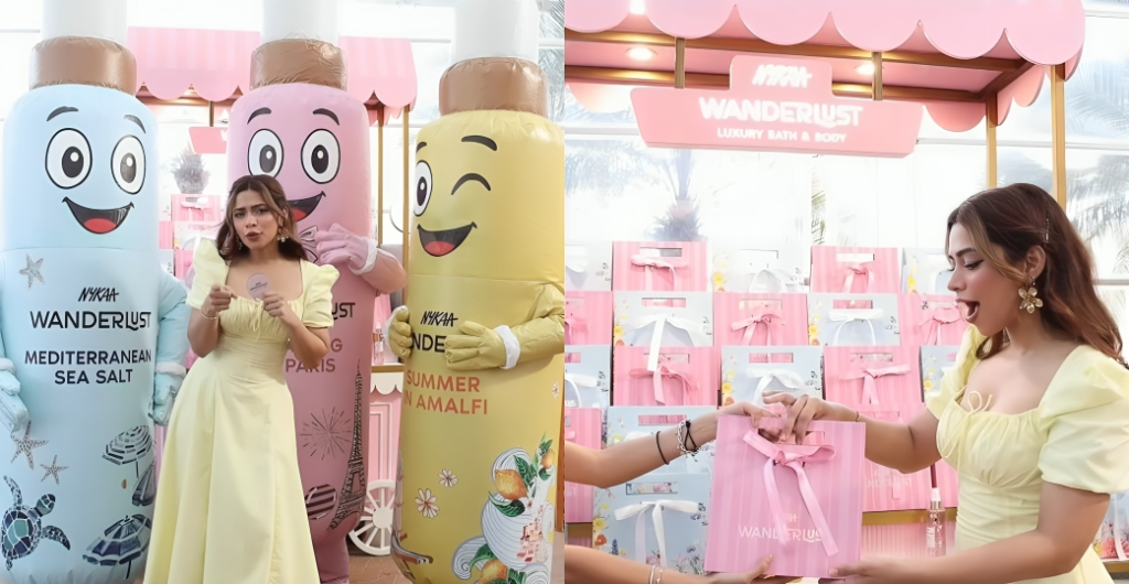 Nagma Mirajkar Brings Her Signature Energy to Nykaa Wanderlust