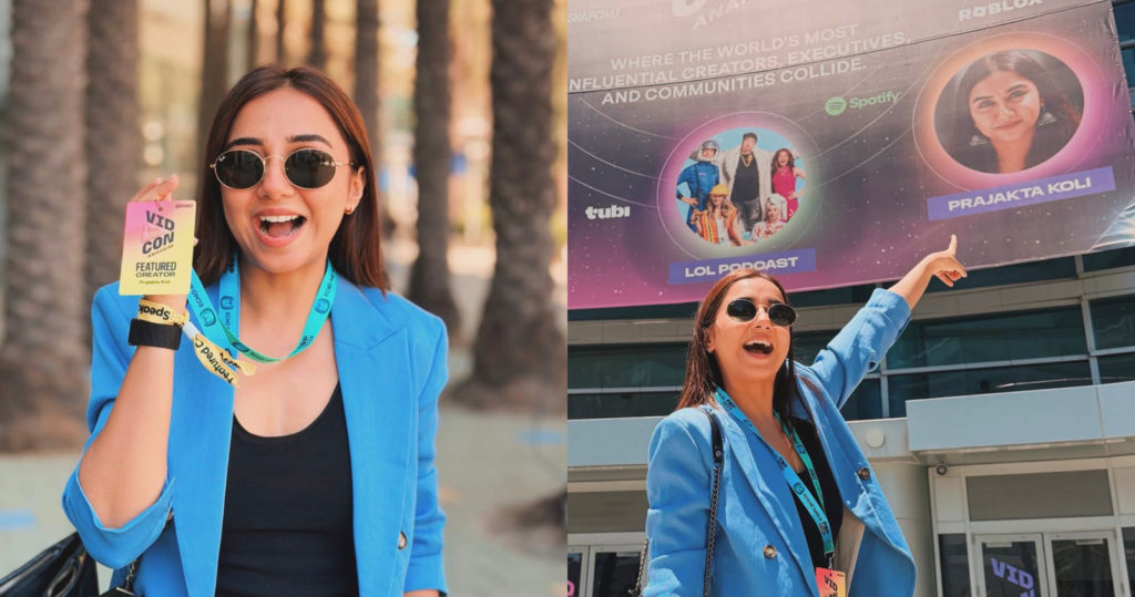 Prajakta Koli Spoke At VidCon Anaheim 2026!